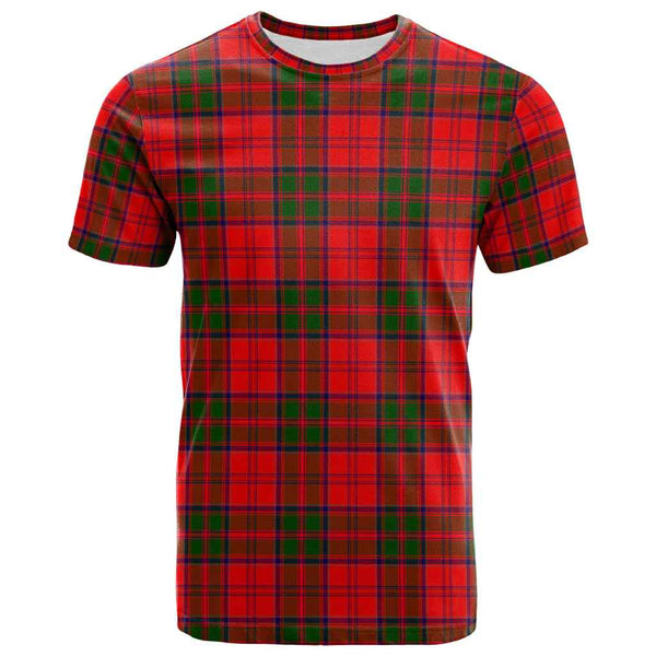 Scottish Grant Modern Clan Tartan T-Shirt Front Side Tartan Plaid