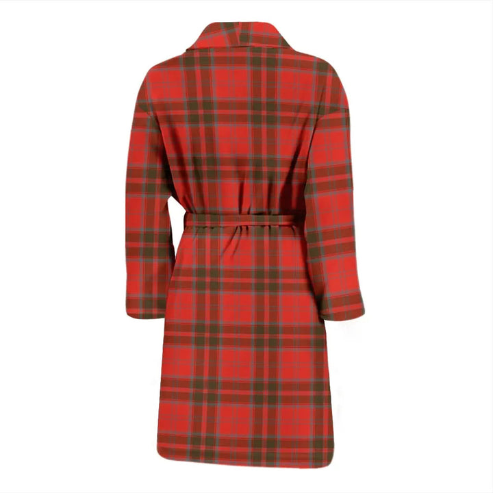 Scottish Grant Weathered Clan Tartan Bathrobe 2
