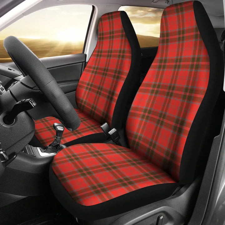 Scottish Grant Weathered Clan Tartan Car Seat Covers 2