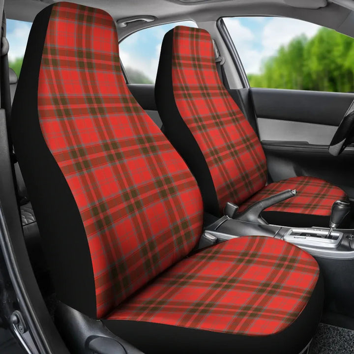 Scottish Grant Weathered Clan Tartan Car Seat Covers 3