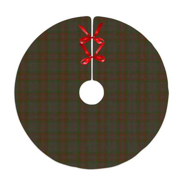 Scottish Gray Clan Tartan Christmas Tree Skirt No Tassels 1 Tartan Plaid