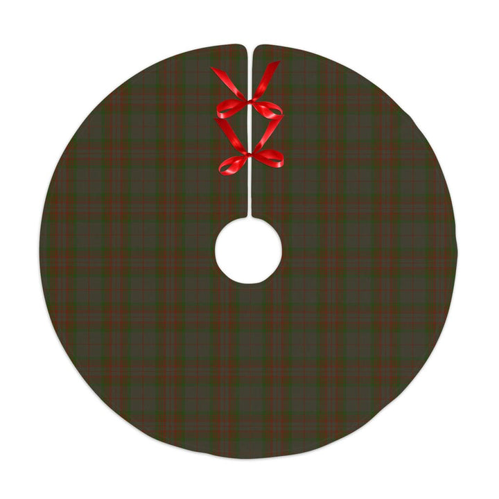 Scottish Gray Clan Tartan Christmas Tree Skirt No Tassels 1 Tartan Plaid