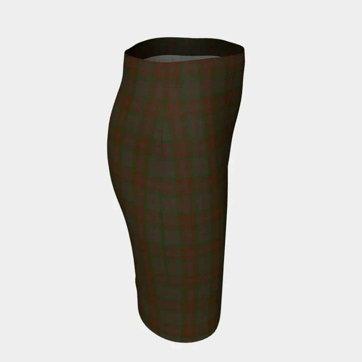 Scottish Gray Clan Tartan Fitted Skirt Tartan Plaid 3