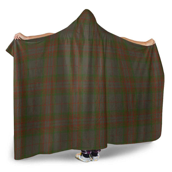 Scottish Gray Clan Tartan Hooded Blanket Tartan Plaid 2