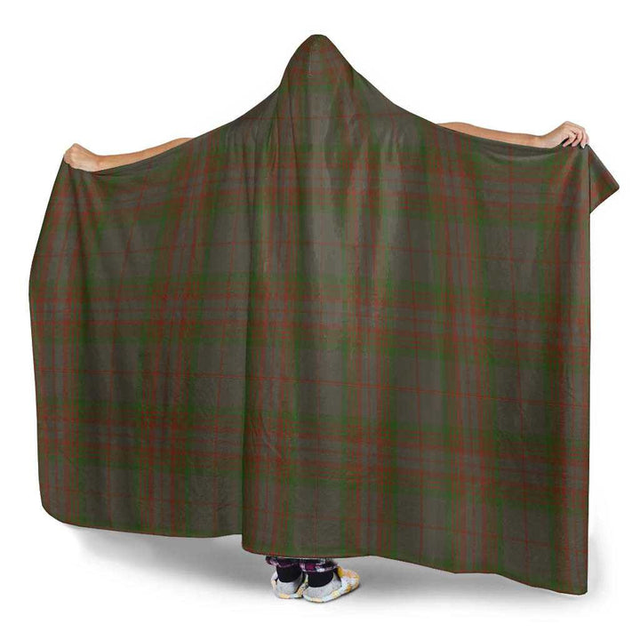 Scottish Gray Clan Tartan Hooded Blanket Tartan Plaid 3