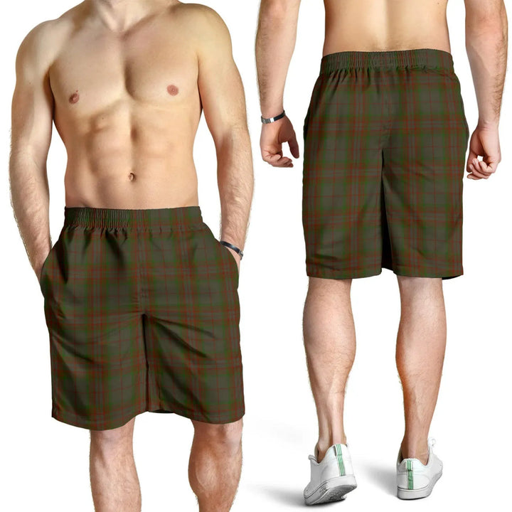 Scottish Gray Clan Tartan Men's Shorts