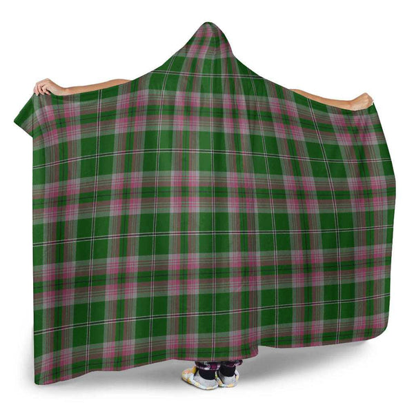 Scottish Gray Hunting Clan Tartan Hooded Blanket Tartan Plaid 2
