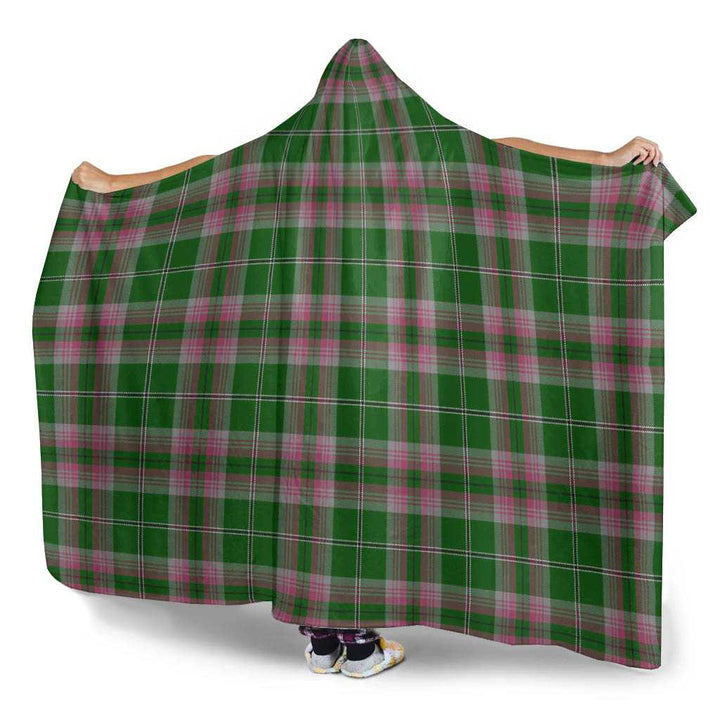 Scottish Gray Hunting Clan Tartan Hooded Blanket Tartan Plaid 3