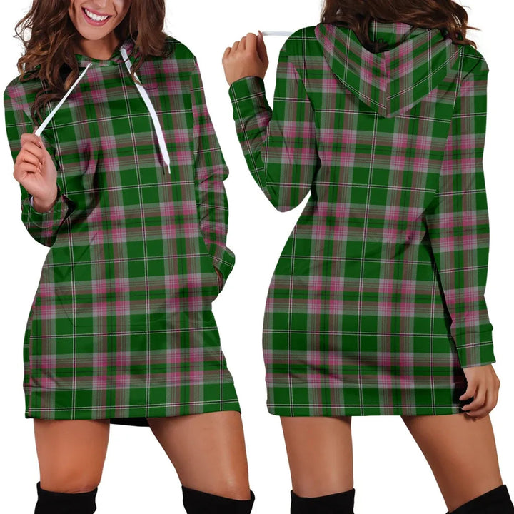 Scottish Gray Hunting Clan Tartan Hoodie Dress