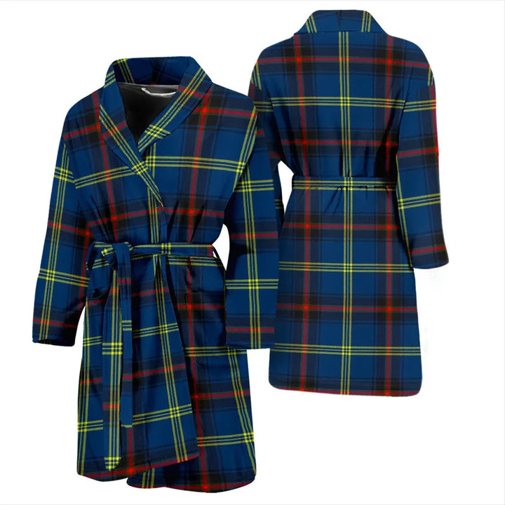 Scottish Grewar Clan Tartan Bathrobe 3