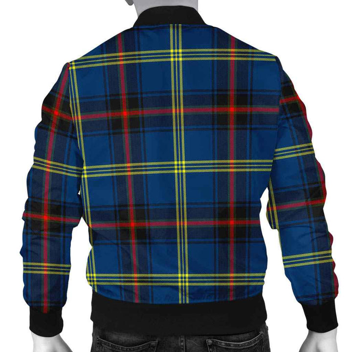 Scottish Grewar Clan Tartan Bomber Jacket Tartan Plaid 3