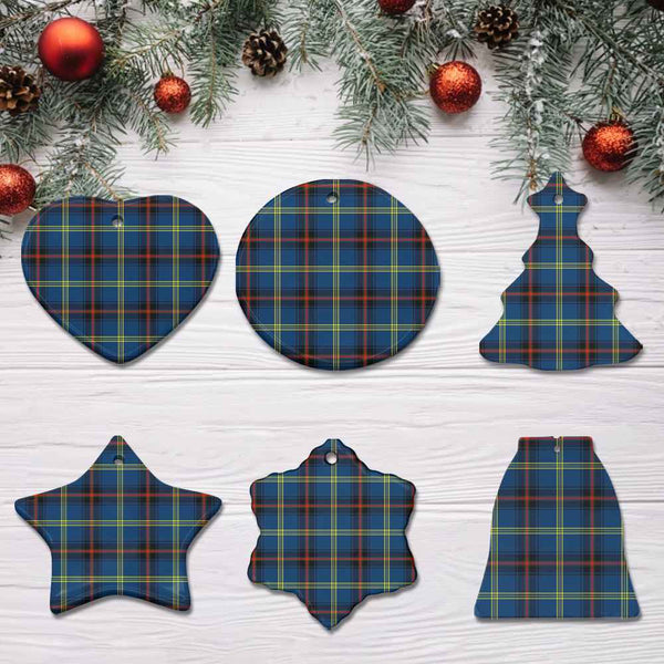 Scottish Grewar Clan Tartan Ceramic Ornament All Tartan Plaid