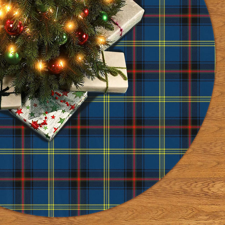 Scottish Grewar Clan Tartan Christmas Tree Skirt No Tassels 2 Tartan Plaid