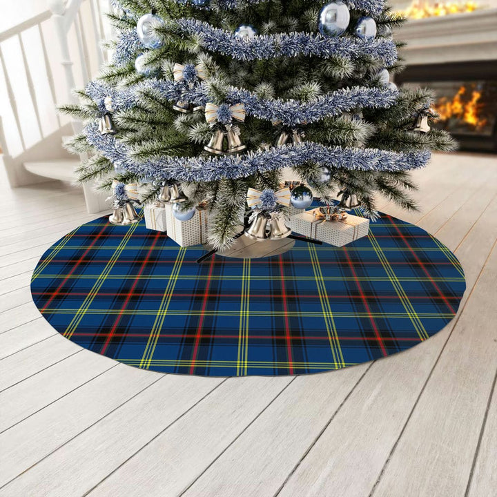 Scottish Grewar Clan Tartan Christmas Tree Skirt No Tassels 3 Tartan Plaid