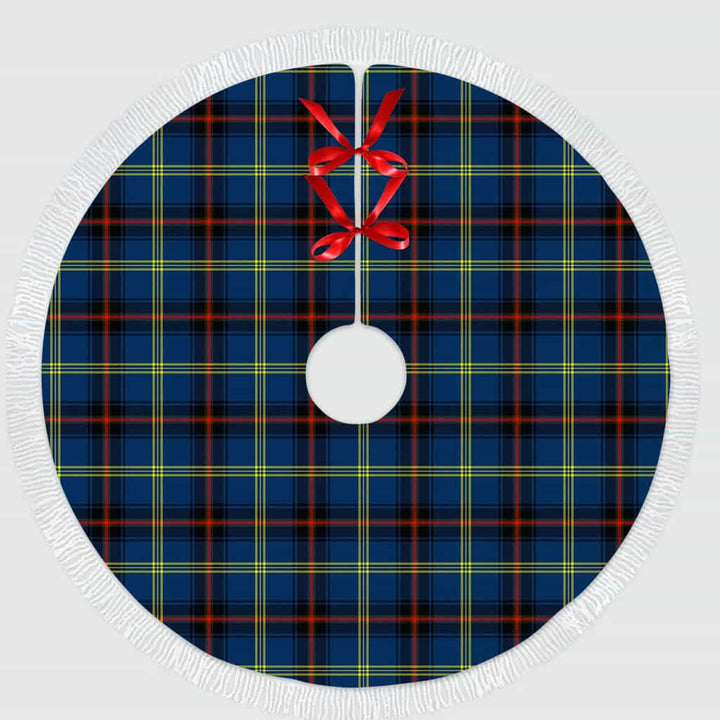 Scottish Grewar Clan Tartan Christmas Tree Skirt Tassels 1 Tartan Plaid