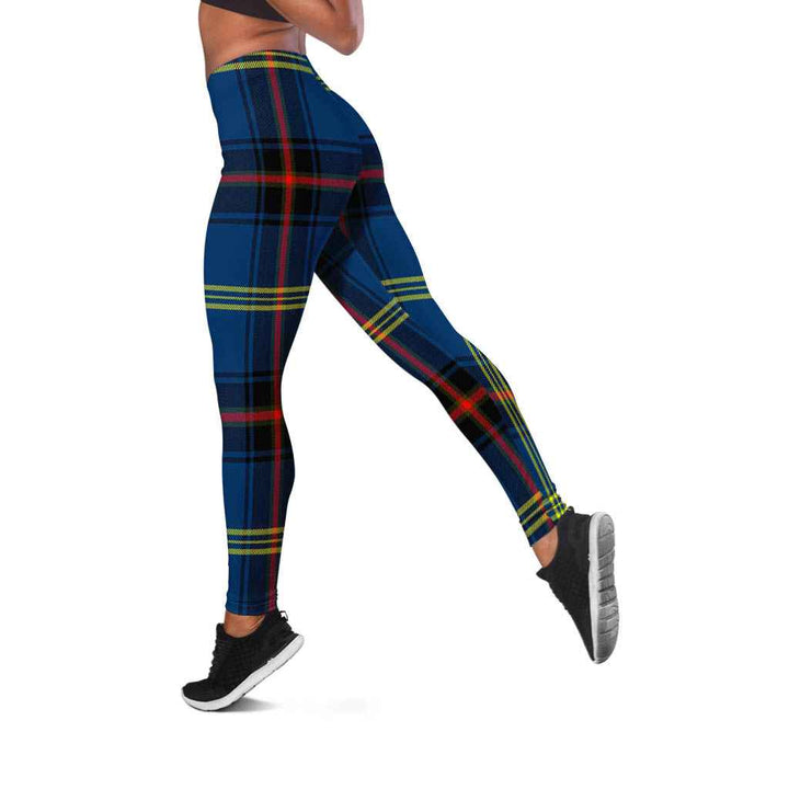 Scottish Grewar Clan Tartan Women Leggings Tartan Plaid 2