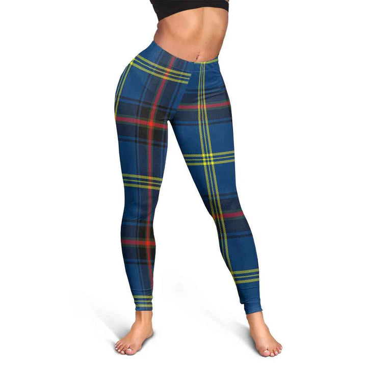 Scottish Grewar Clan Tartan Women Leggings Tartan Plaid 3