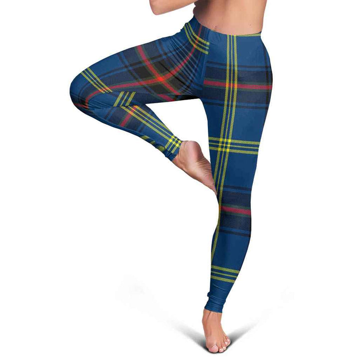 Scottish Grewar Clan Tartan Women Leggings Tartan Plaid 5