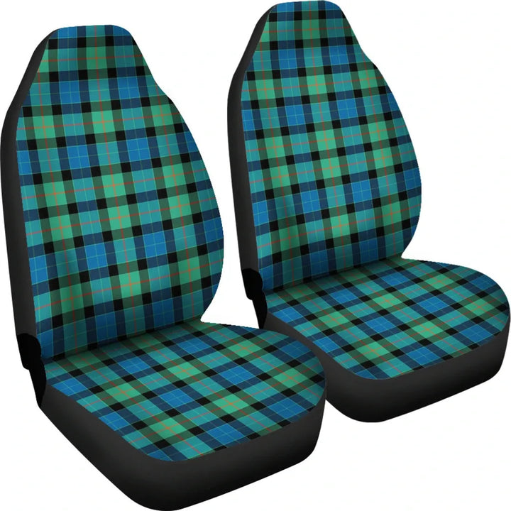 Scottish Gunn Ancient Clan Tartan Car Seat Covers 4