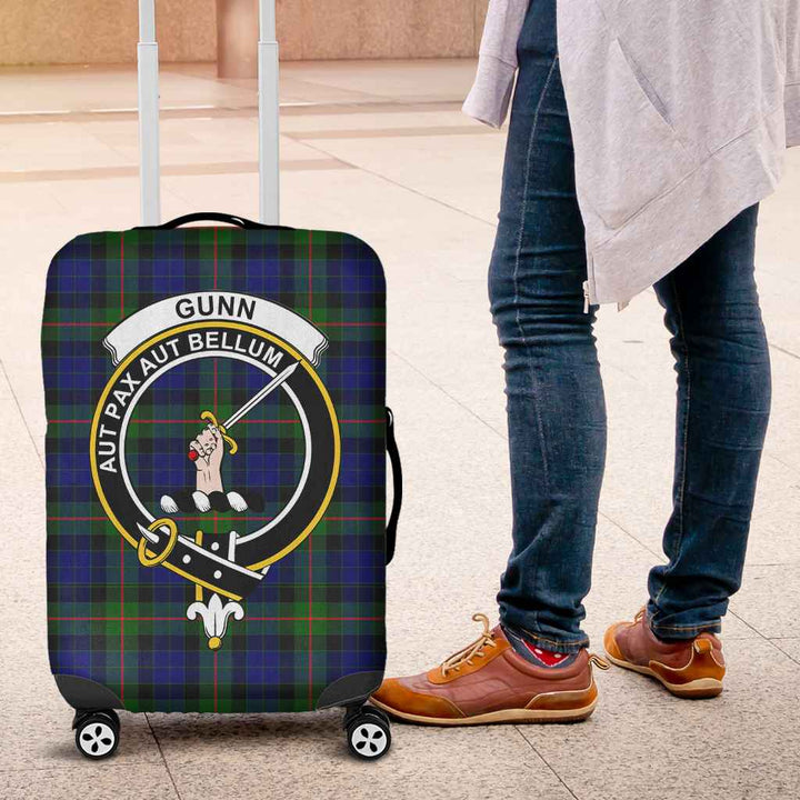 Scottish Gunn Clan Crest Tartan Luggage Cover Tartan Plaid 4