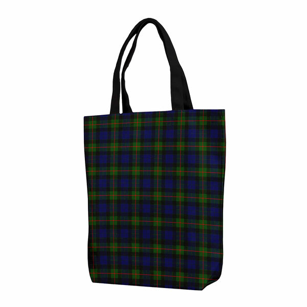 Scottish Gunn Modern Clan Tartan Canvas Bag With Shoulder Strap Tartan Plaid 1
