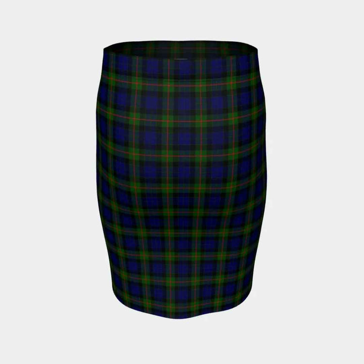 Scottish Gunn Modern Clan Tartan Fitted Skirt Tartan Plaid 4
