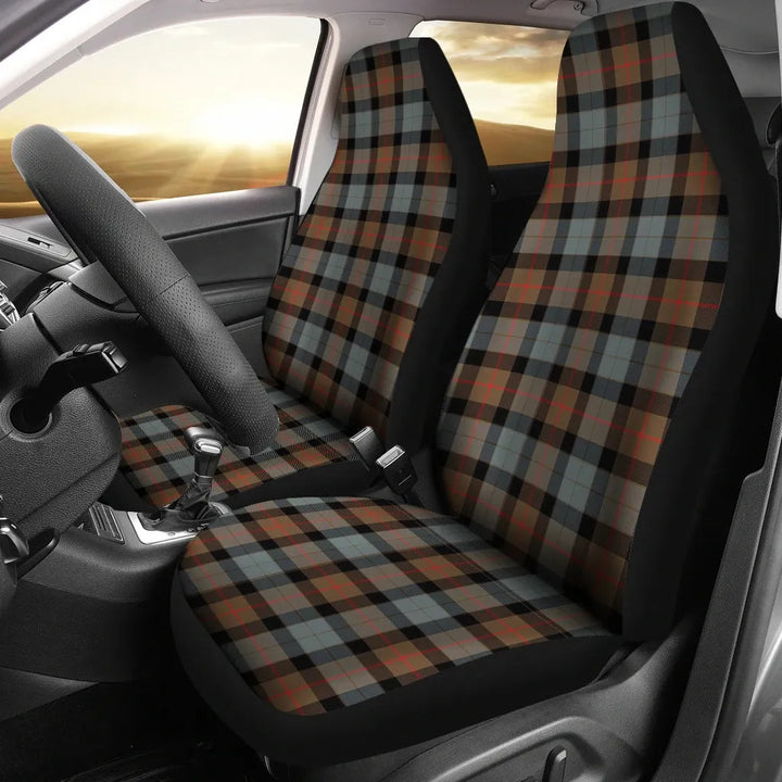 Scottish Gunn Weathered Clan Tartan Car Seat Covers 2