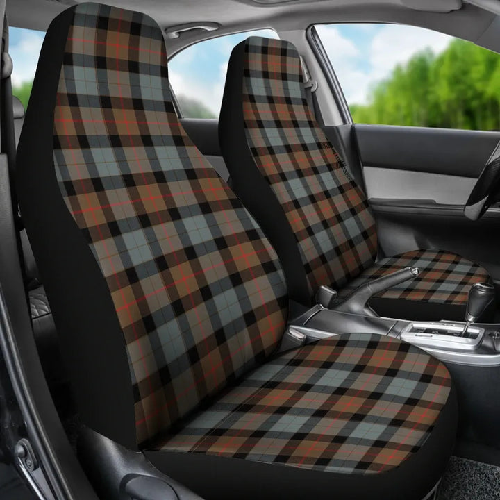 Scottish Gunn Weathered Clan Tartan Car Seat Covers 3