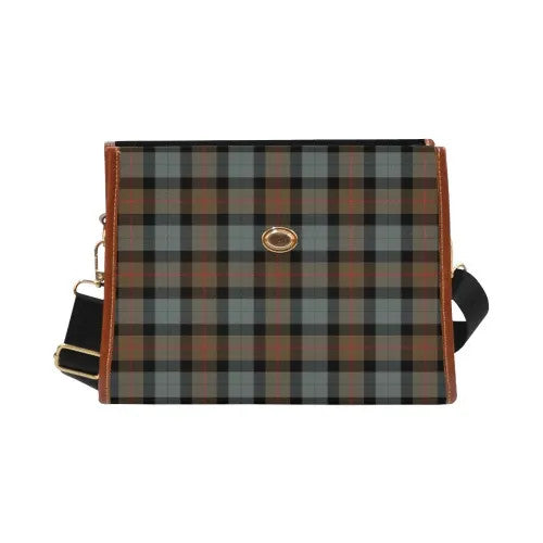 Scottish Gunn Weathered Clan Tartan Waterproof Canvas Bag Tartan Plaid 2