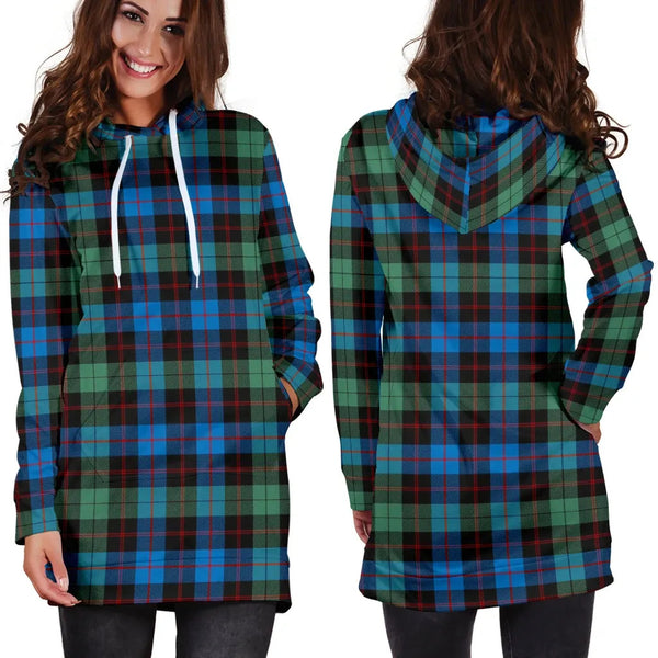Scottish Guthrie Ancient Clan Tartan Hoodie Dress