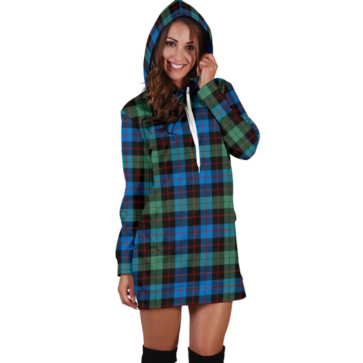 Scottish Guthrie Ancient Clan Tartan Hoodie Dress