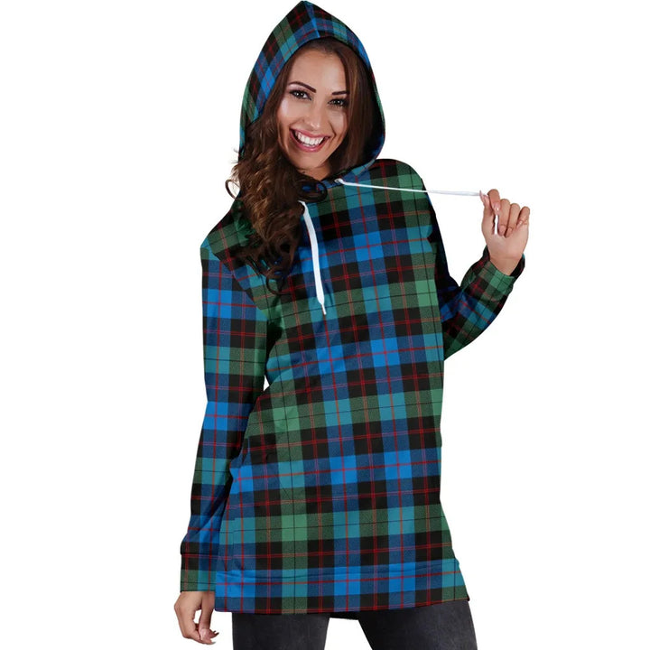 Scottish Guthrie Ancient Clan Tartan Hoodie Dress
