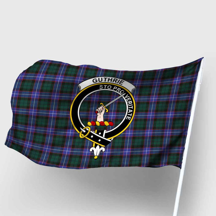 Scottish Guthrie Clan Crest Tartan Flag Parade Tartan Plaid 2