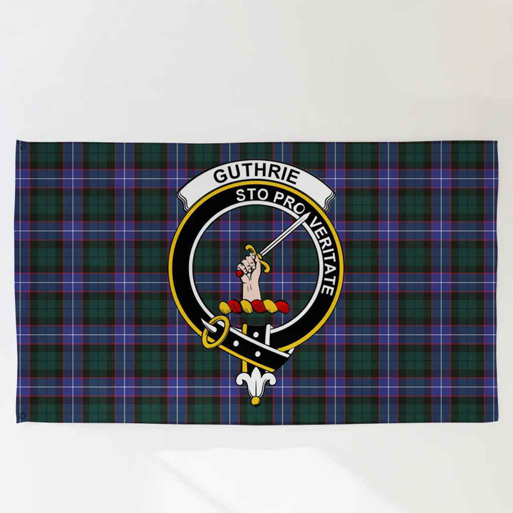 Scottish Guthrie Clan Crest Tartan Flag Parade Tartan Plaid 3