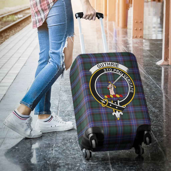 Scottish Guthrie Clan Crest Tartan Luggage Cover Tartan Plaid 3