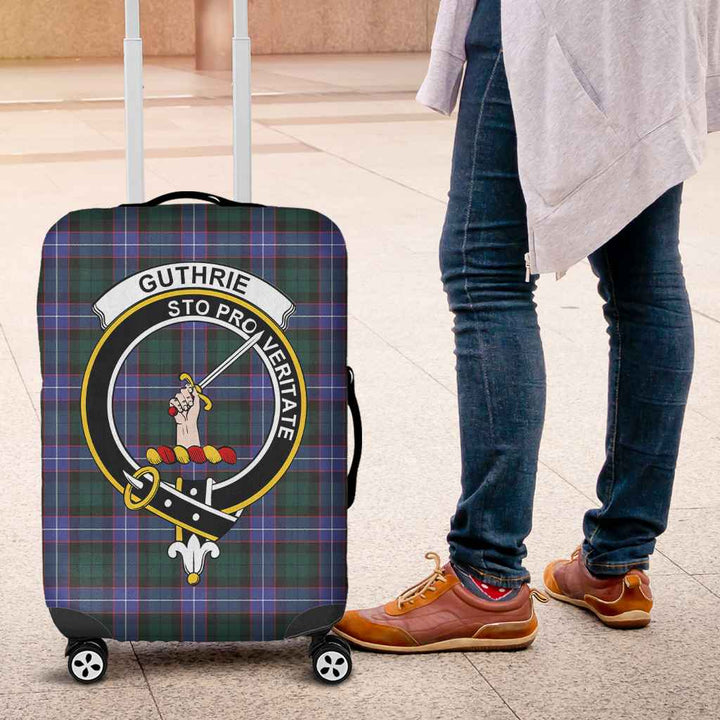 Scottish Guthrie Clan Crest Tartan Luggage Cover Tartan Plaid 4