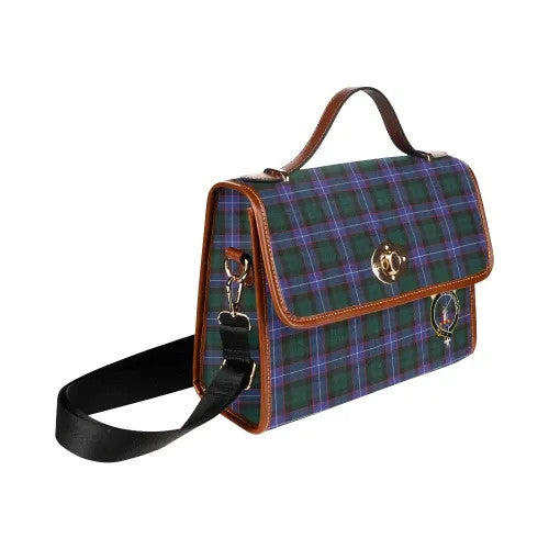 Scottish Guthrie Clan Crest Tartan Waterproof Canvas Bag Tartan Plaid 3