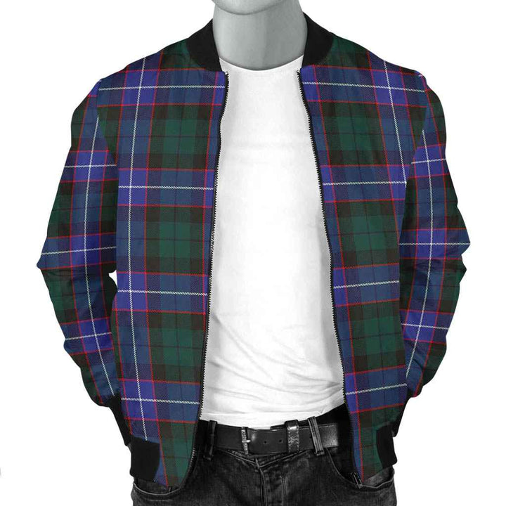 Scottish Guthrie Modern Clan Tartan Bomber Jacket Tartan Plaid 2