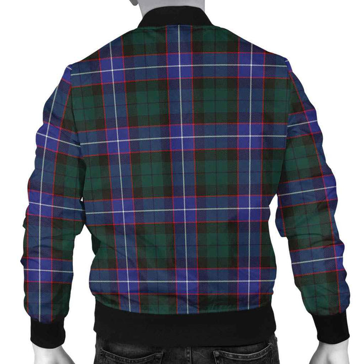 Scottish Guthrie Modern Clan Tartan Bomber Jacket Tartan Plaid 3