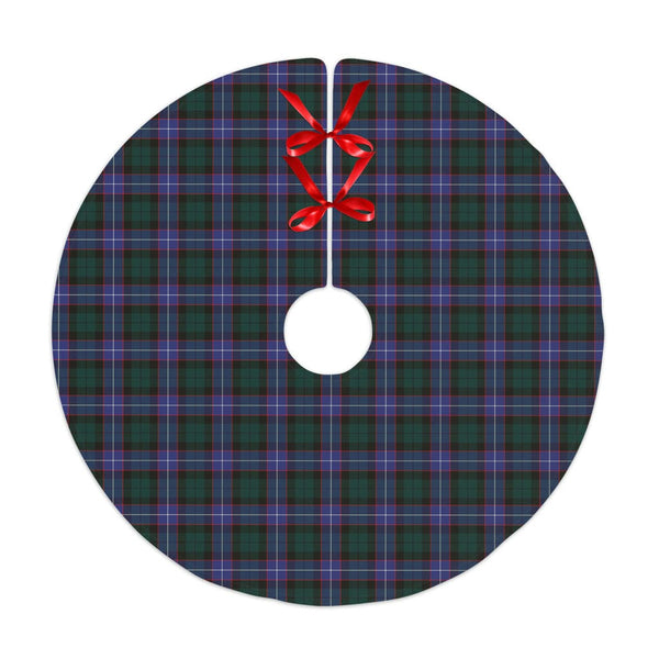 Scottish Guthrie Modern Clan Tartan Christmas Tree Skirt No Tassels 1 Tartan Plaid