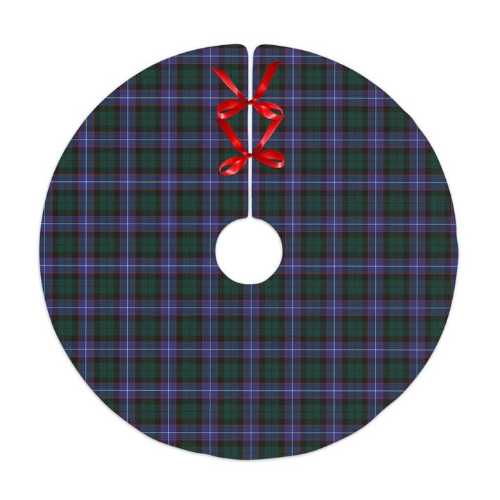 Scottish Guthrie Modern Clan Tartan Christmas Tree Skirt No Tassels 1 Tartan Plaid