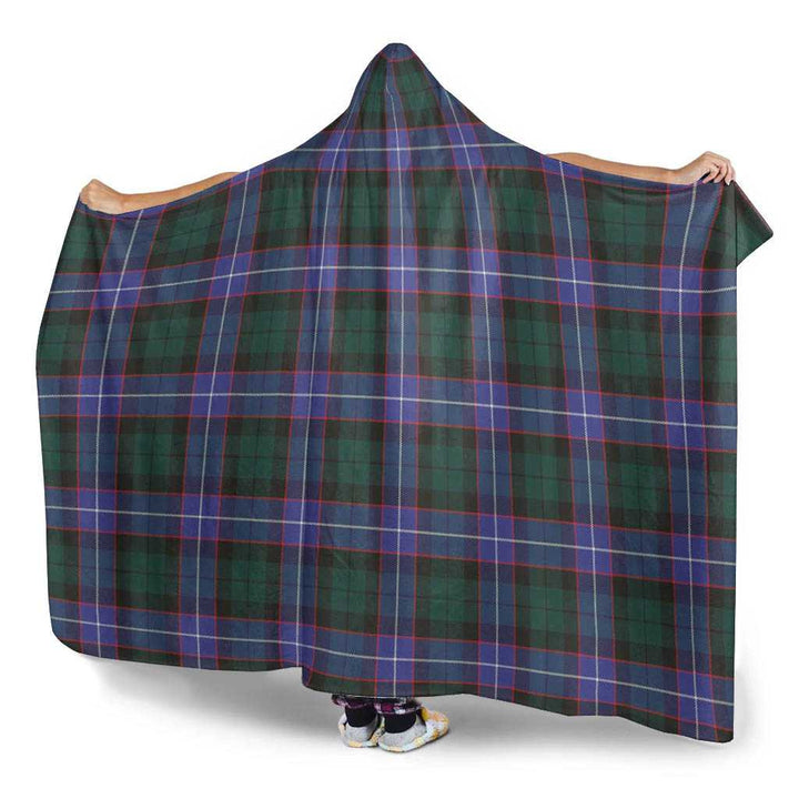 Scottish Guthrie Modern Clan Tartan Hooded Blanket Tartan Plaid 3
