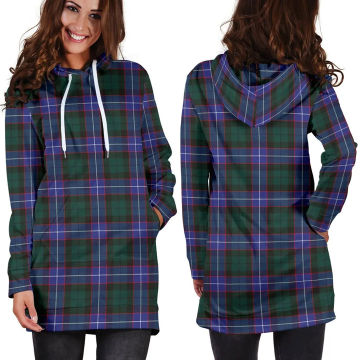 Scottish Guthrie Modern Clan Tartan Hoodie Dress