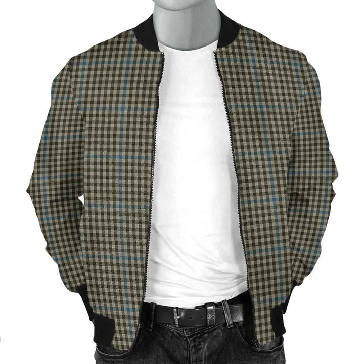 Scottish Haig Check Clan Tartan Bomber Jacket Tartan Plaid 2