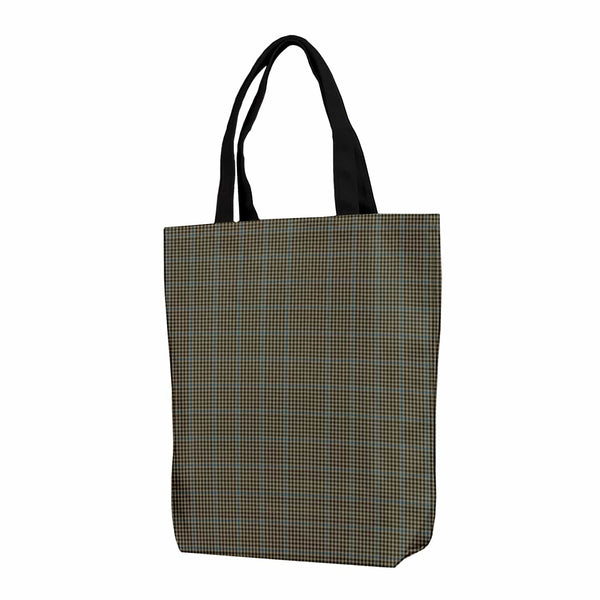Scottish Haig Check Clan Tartan Canvas Bag With Shoulder Strap Tartan Plaid 1
