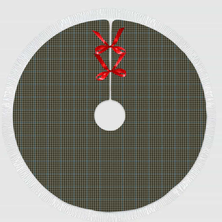 Scottish Haig Check Clan Tartan Christmas Tree Skirt Tassels 1 Tartan Plaid
