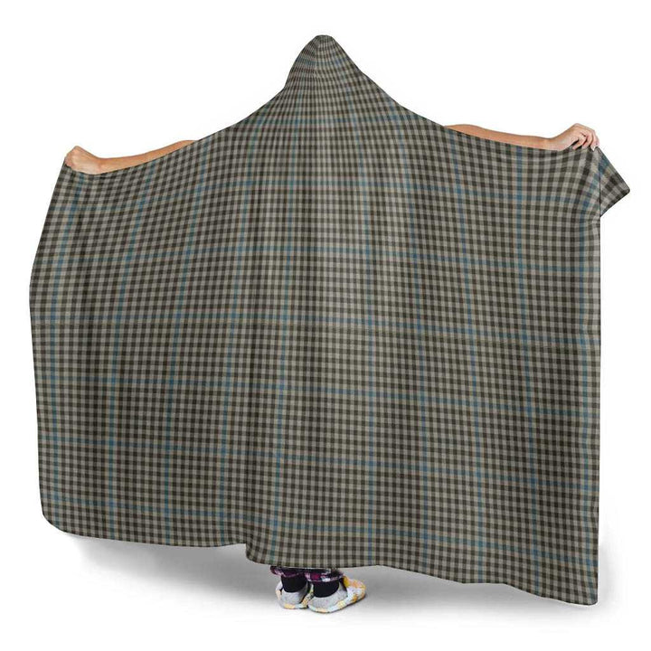 Scottish Haig Check Clan Tartan Hooded Blanket Tartan Plaid 3