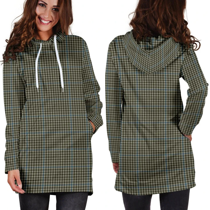 Scottish Haig Check Clan Tartan Hoodie Dress
