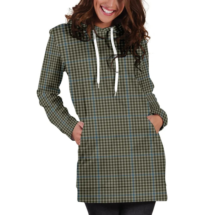 Scottish Haig Check Clan Tartan Hoodie Dress