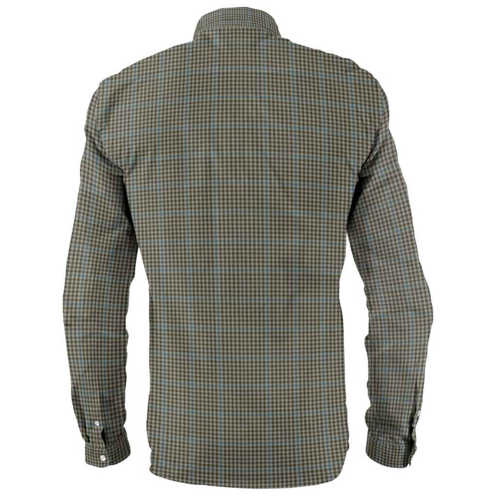 Scottish Haig Check Clan Tartan Long Sleeve Shirt Back Side Tartan Plaid